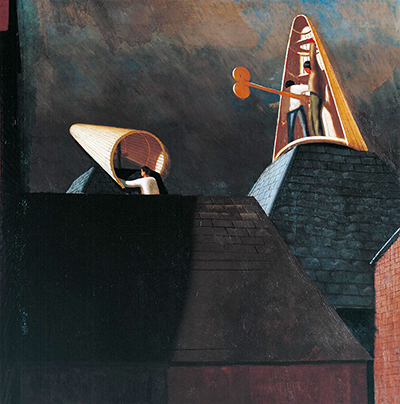 Mending Cowls, Cookham Stanley Spencer